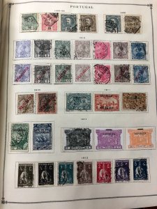 INTERNATIONAL COLLECTION IN SCOTT ALBUM – PORTUGAL TO RUSSIA – 423335