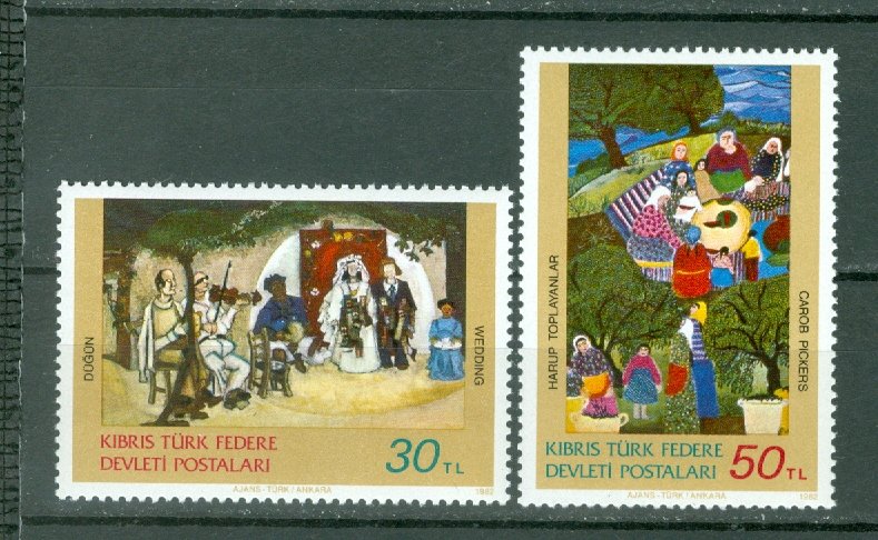 NORTHERN CYPRUS #120-121...SET...MNH...$1.25