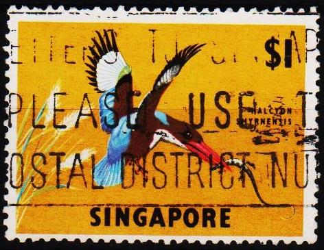 Singapore. 1962 $1 S.G.75 Fine Used