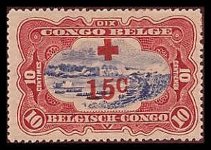 Belgian Congo B2 Mint VF H