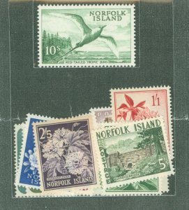 Norfolk Island #29-41  Single (Complete Set) (Bird)