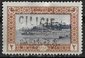 Cilicia # 20 City  - Overprint on Turkey  556  (1) Unused