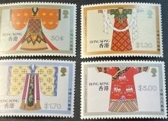 HONG KONG # 511-514--MINT/NEVER HINGED---COMPLETE SET---1987