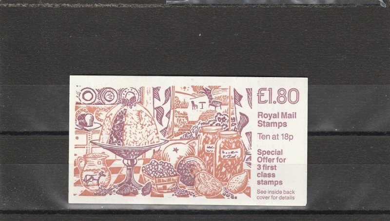 Great Britain  Scott#  BK714  MNH Booklet  (1979 Machins)