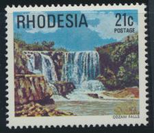 Rhodesia   SG 565 SC# 403  MNH  Odzani Waterfalls  see details 