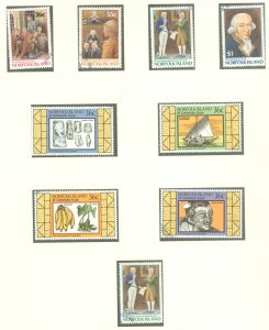 Norfolk Island #392-400 Used Single (Complete Set)