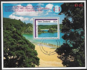 NEW ZEALAND SGMS1399 1986 NEW ZEALAND 1990 USED