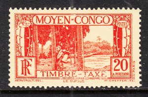 Middle Congo J25 MNH VF