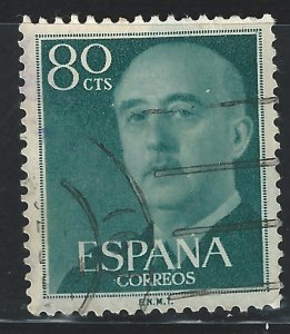 Spain #824 80c Gen Francisco Franco