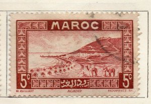 Morocco French Protectorate 1932 Early Issue Fine Used 5c. NW-94106