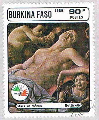 Burkina Faso Nude painting 90 (AP109804)