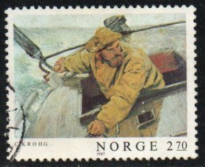 Norway Sc #915 Used