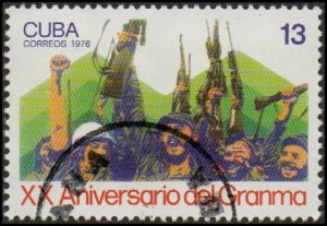 Cuba 2103 - Cto - 13c Fidel Castro / Soldiers (1976)
