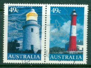 Australia 2002 Lighthouses 49c Pair FU