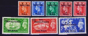 Tripolitania 27-34 Set VF MLH