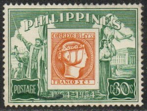 Philippines Sc #607 Used