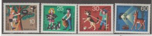 Germany Scott #9NB88-9NB91 Berlin Stamps - Mint NH Set