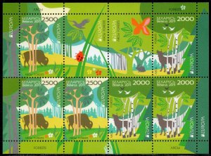 EUROPA 2011 - Belarus - The Forest - MNH Mini Sheet