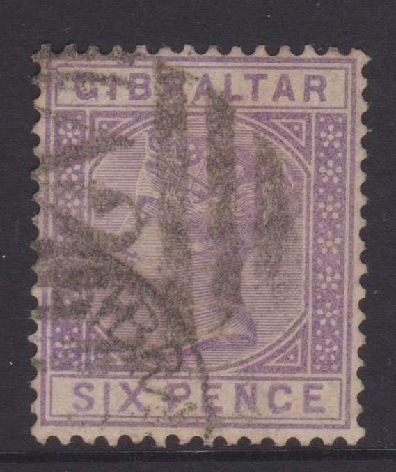 Gibraltar Sc#18 Used