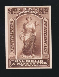 US PR24P4 Newspaper Periodical Proof on Card VF-XF NH SCV $12