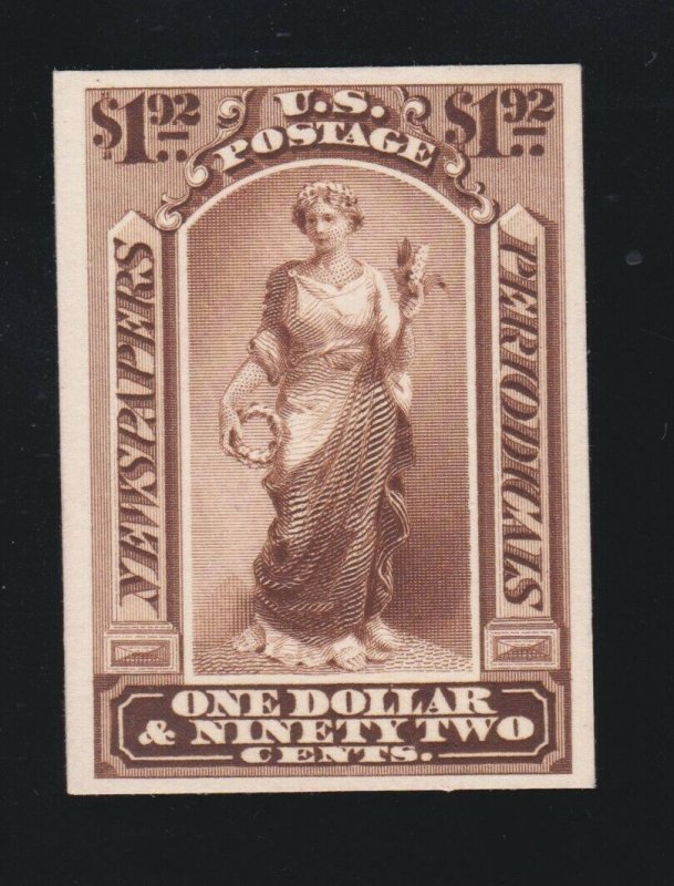 US PR24P4 Newspaper Periodical Proof on Card VF-XF NH SCV $12