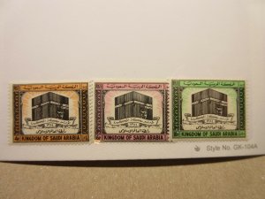 SAUDI ARABIA Scott 344-346 MINT NEVER HINGED LotIE Cat $20