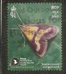 Isle of Man   Scott  2280h    Butterfly    Used