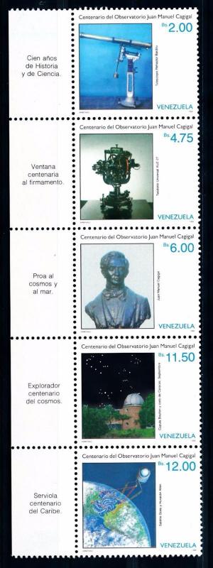 [66181] Venezuela 1988 Space Travel Weltraum Observatory Cagigal  MNH