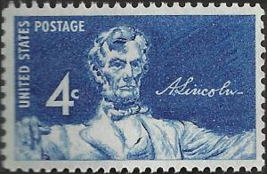 # 1116 MINT NEVER HINGED ABRAHAM LINCOLN