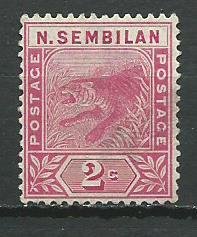 Malaya Negri Sembilan 3   MNHVF   1891=94  PD