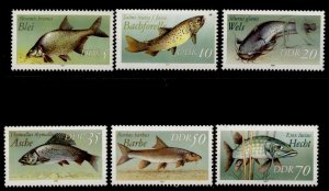 Germany GDR 2607-12 MNH Fish