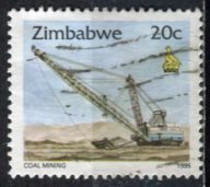 Zimbabwe; 1995: Sc. # 726: Used Single Stamp