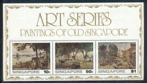 SINGAPORE #256a, Mint Never Hinged, Souvenir sheet, Scott $21.00