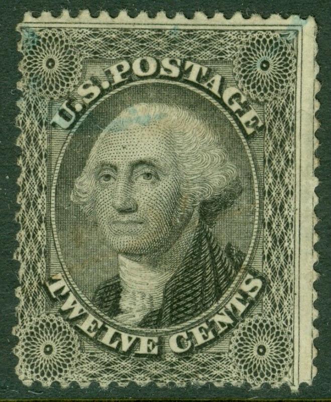 EDW1949SELL : USA 1857-61 Sc #36 Used. Barest trace of Blue cancel. Catalog $350