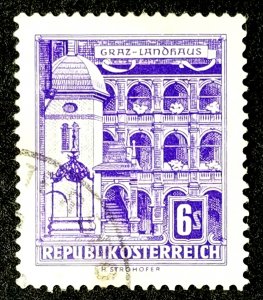 Austria #629 Used FVF  