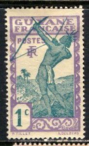 French Guiana 1929: Sc. # 109;  MNH Single Stamp