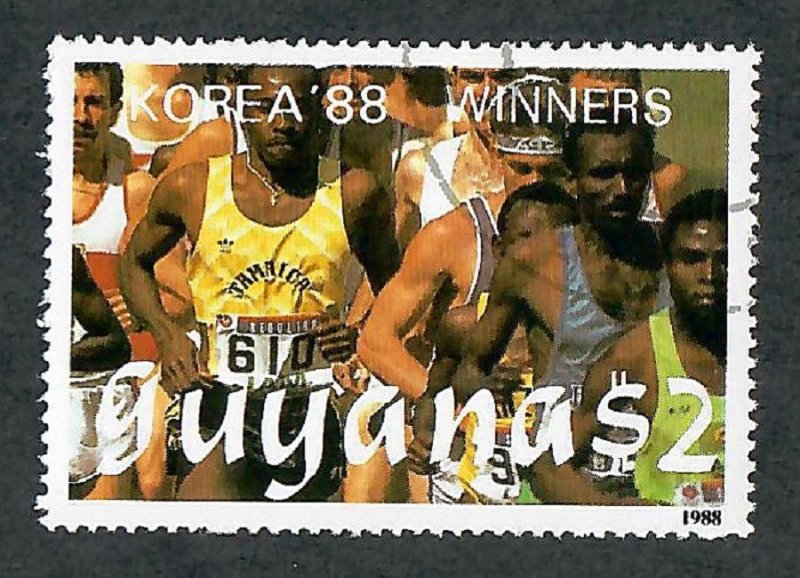 Guyana #2017 Olympics used single