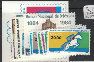 Mexico SC 1342-5, 1348-57 MOG (4fds) 