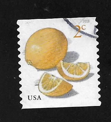 SC# 5256 - (2c) - Meyer Lemon - USED  single off paper