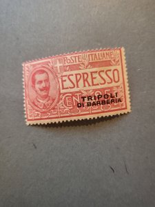 Stamps Italian Offices Abroad-Africa-Tripoli E1 hinged