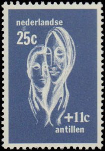 Netherlands Antilles #B77-B80, Complete Set(4), 1967, Never Hinged