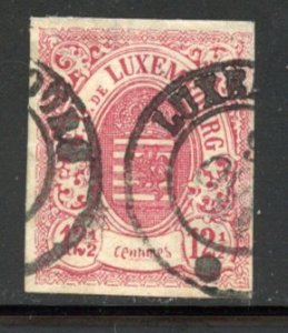 Luxembourg #8, Used. CV $ 160.00