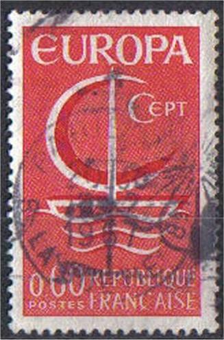 FRANCE, 1966, used  60c  Europa.