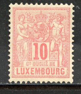 Luxembourg # 52, Mint Hinge.