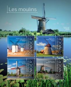 NIGER 2013 SHEET WINDMILLS nig13722a