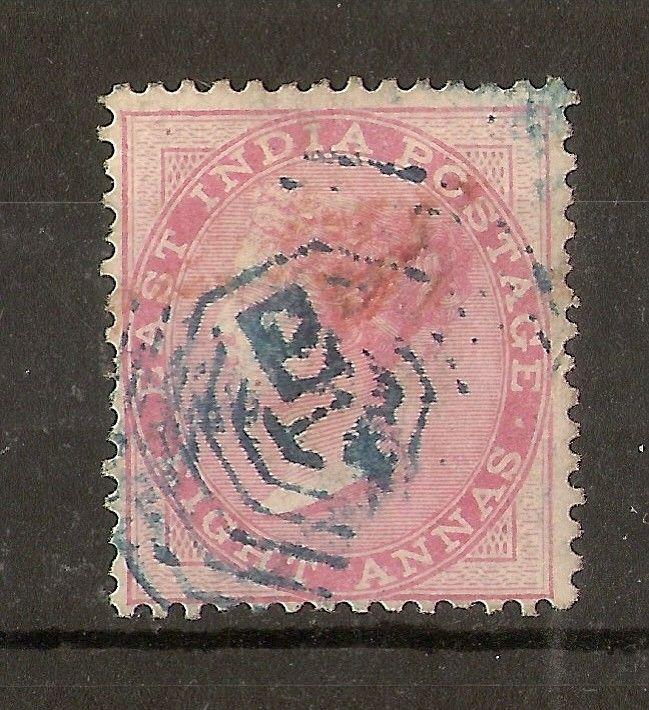 India 1865 8a SG65 Used Cat£95