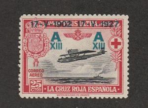 1927 - 1945 Nineteen Spain Semi Postal Stamps