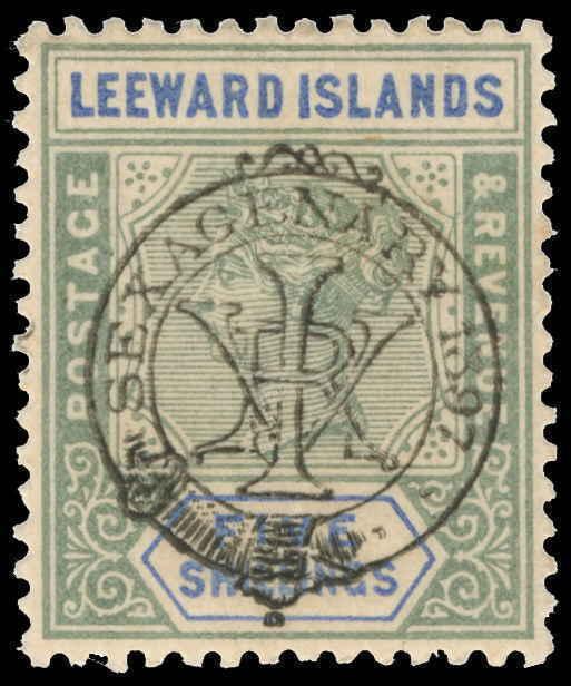 Leeward Islands Scott 16 Gibbons 16 Mint Stamp