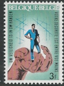 Belgium # 698  Industrial Safety    (1)  Mint NH