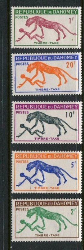 Dahomey #J29-33 Mint